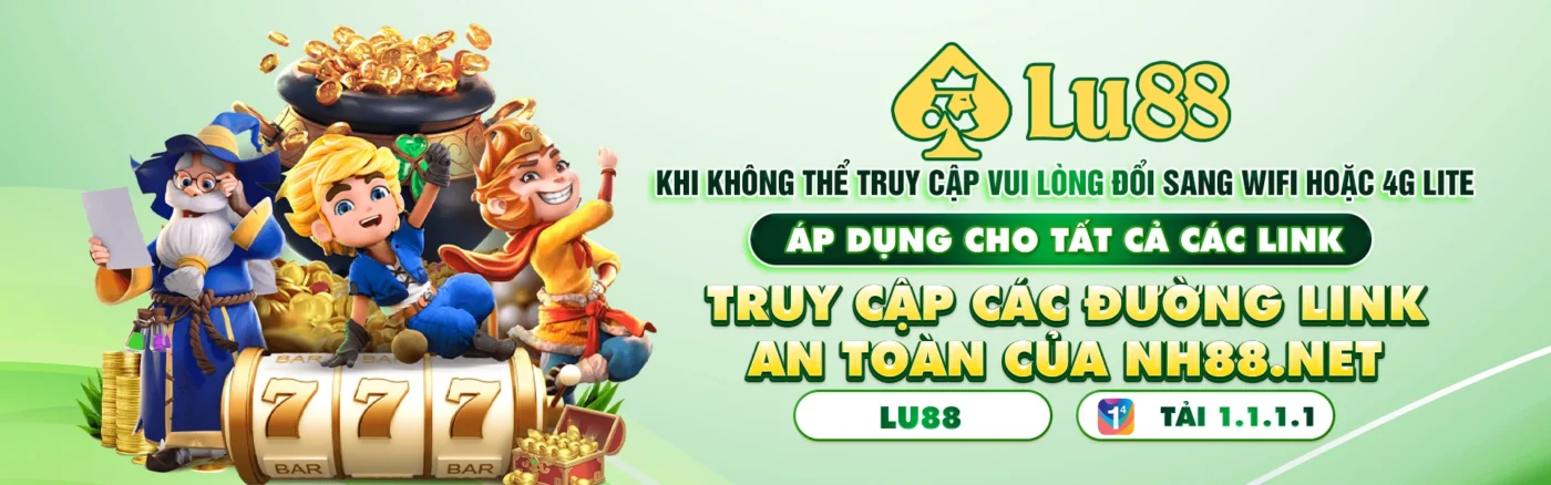 banner hướng dẫn truy cập nhà cái lu88
