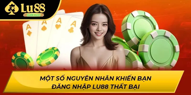 Một số nguyên nhân khiến bạn đăng nhập LU88 thất bại